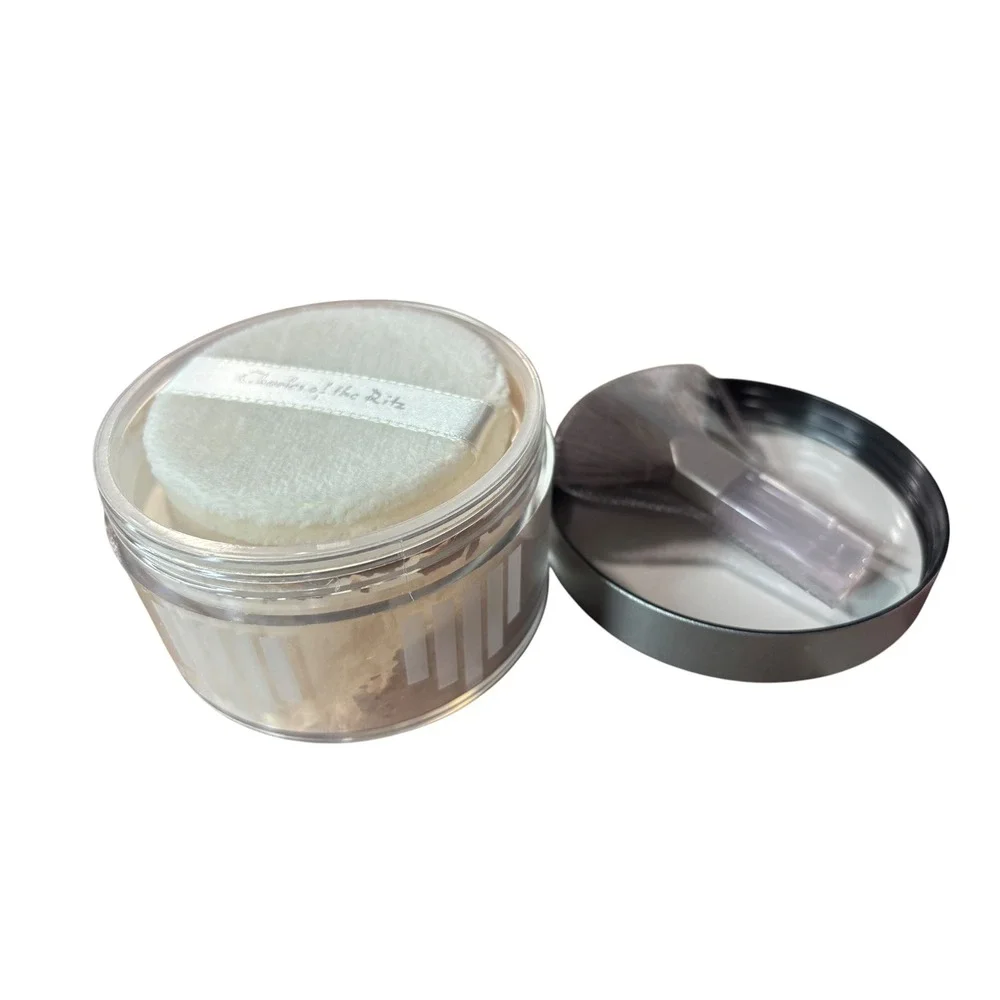 Charles of the Ritz Custom Blended Powder Classic Ivory 1.5 oz with Fan Brush